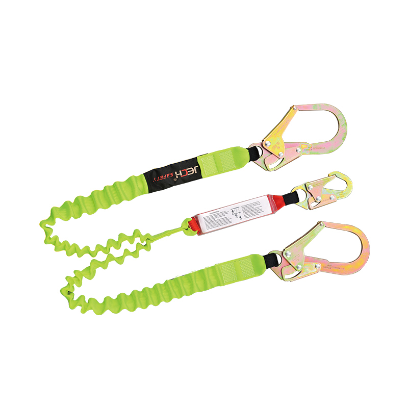 JE312206 ANSI Elastic Shock Absorbing Lanyard for Fall Arrest