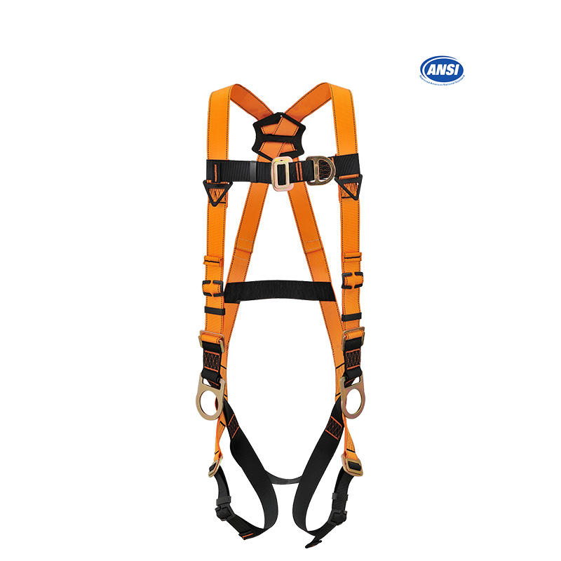 100019 Ansi Fall Arrest Full Body Safety Harness