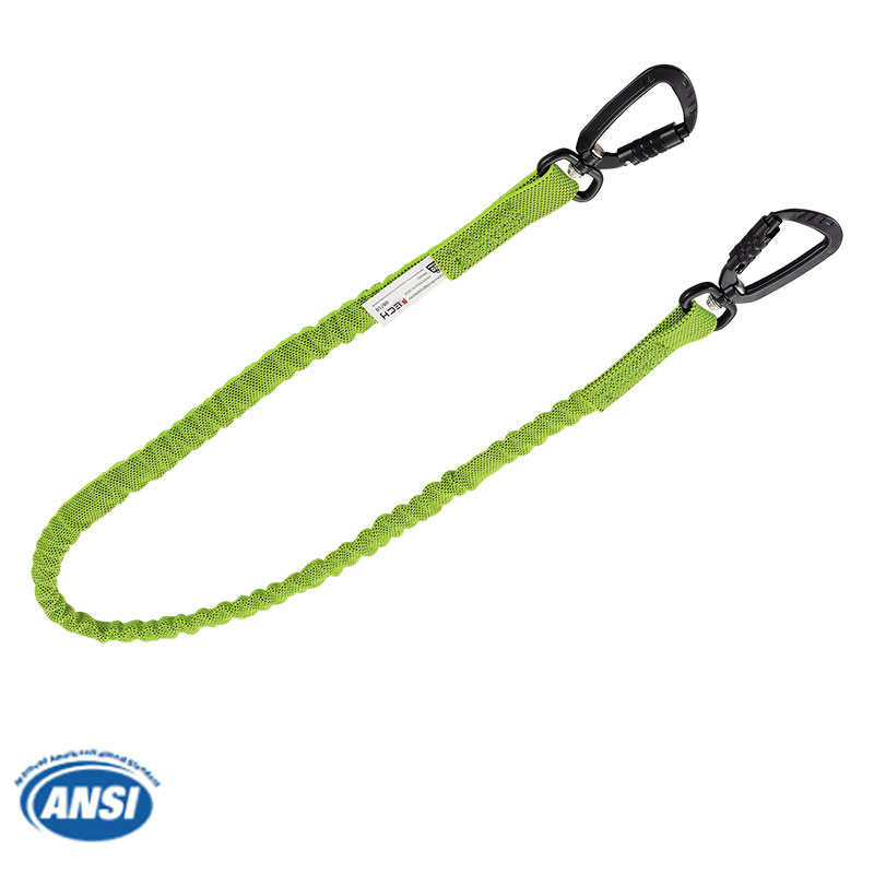 800071 Nylon Tool Tether with Double Twist Aluminium Hooks