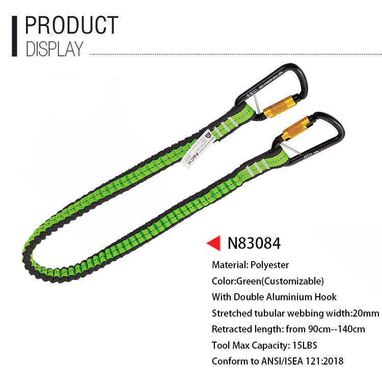 N83084 Double Carabiners Tool Tether