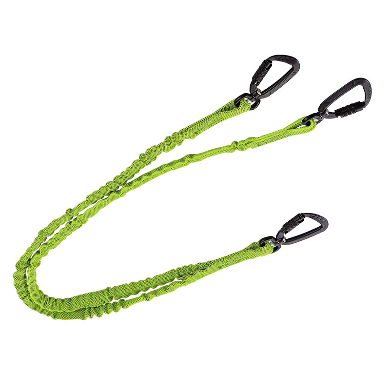 800099 Three Twist Carabiners Tool Lanyard