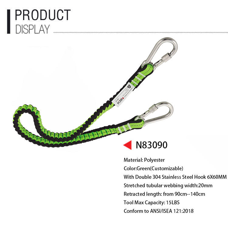N83090 Factory Direct Tool Tether with Double Hooks
