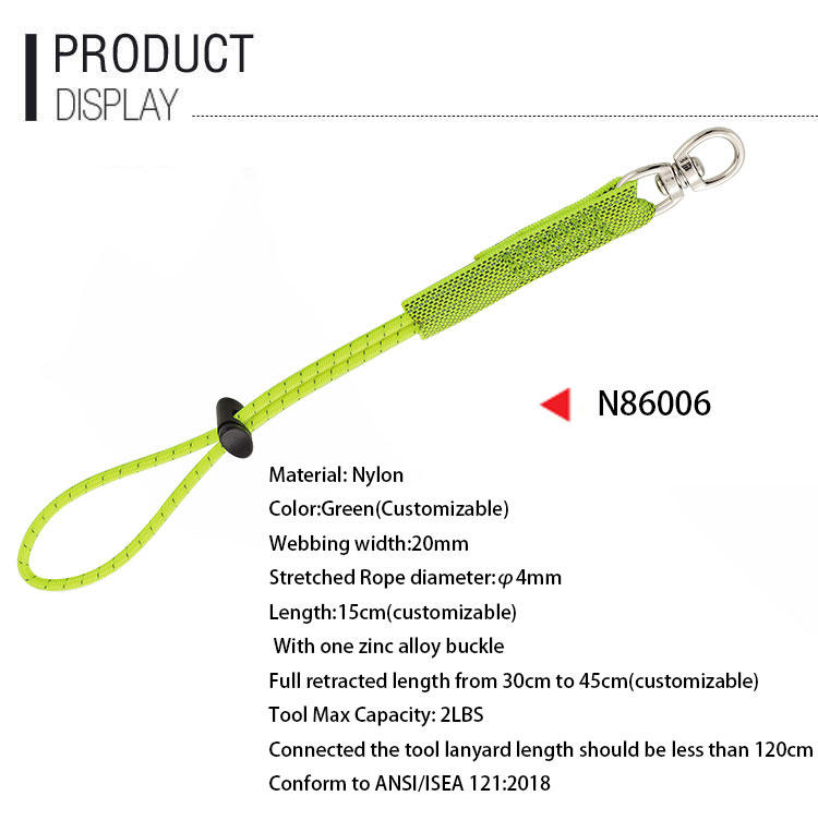 N86006 Elastic Loop Tool Tails Anchor Attachment