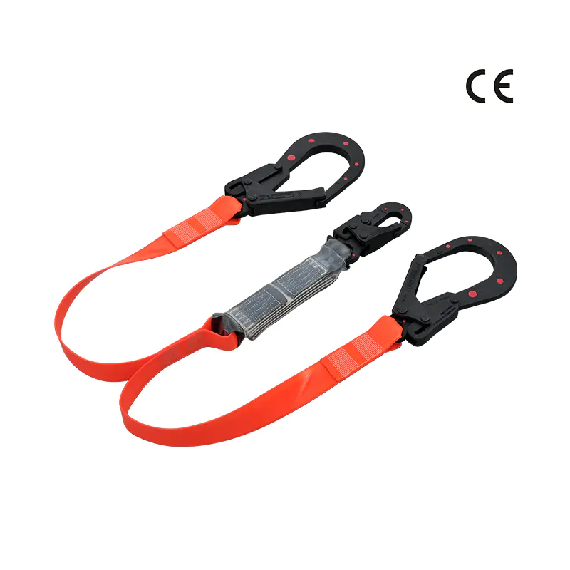 300024 CE Twin Shock Absorbing Lanyard