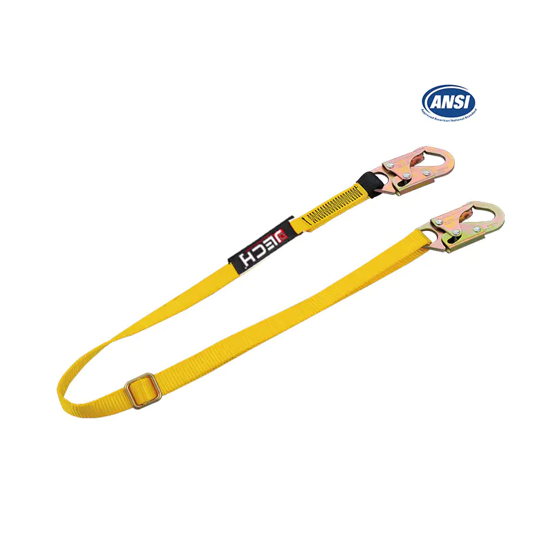 300016 Single Webbing shock absorber lanyard