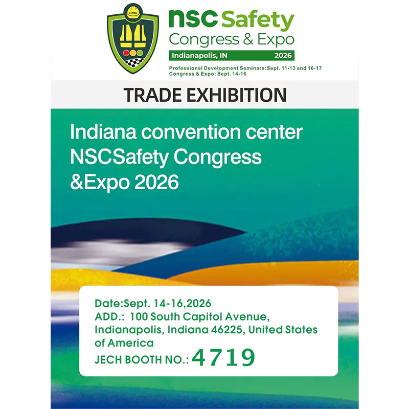 JECH to Exhibit at NSC Safety Congress & Expo 2026 in Indianapolis