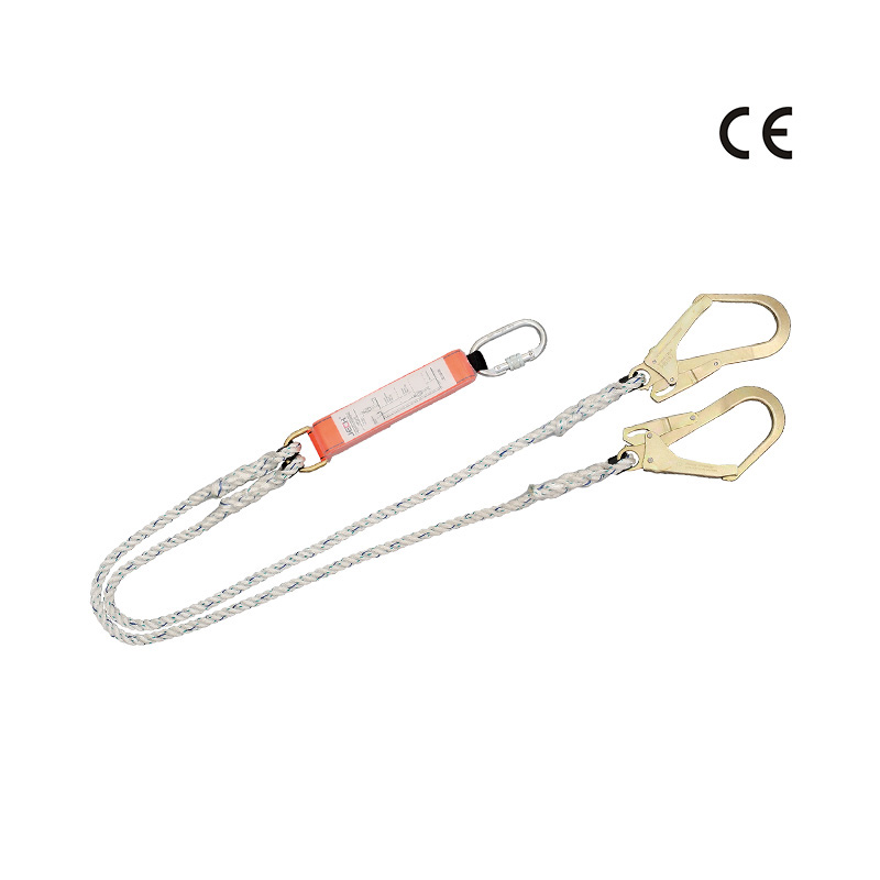 Twin Shock Absorber Lanyard Keeps Workers Connected While Moving